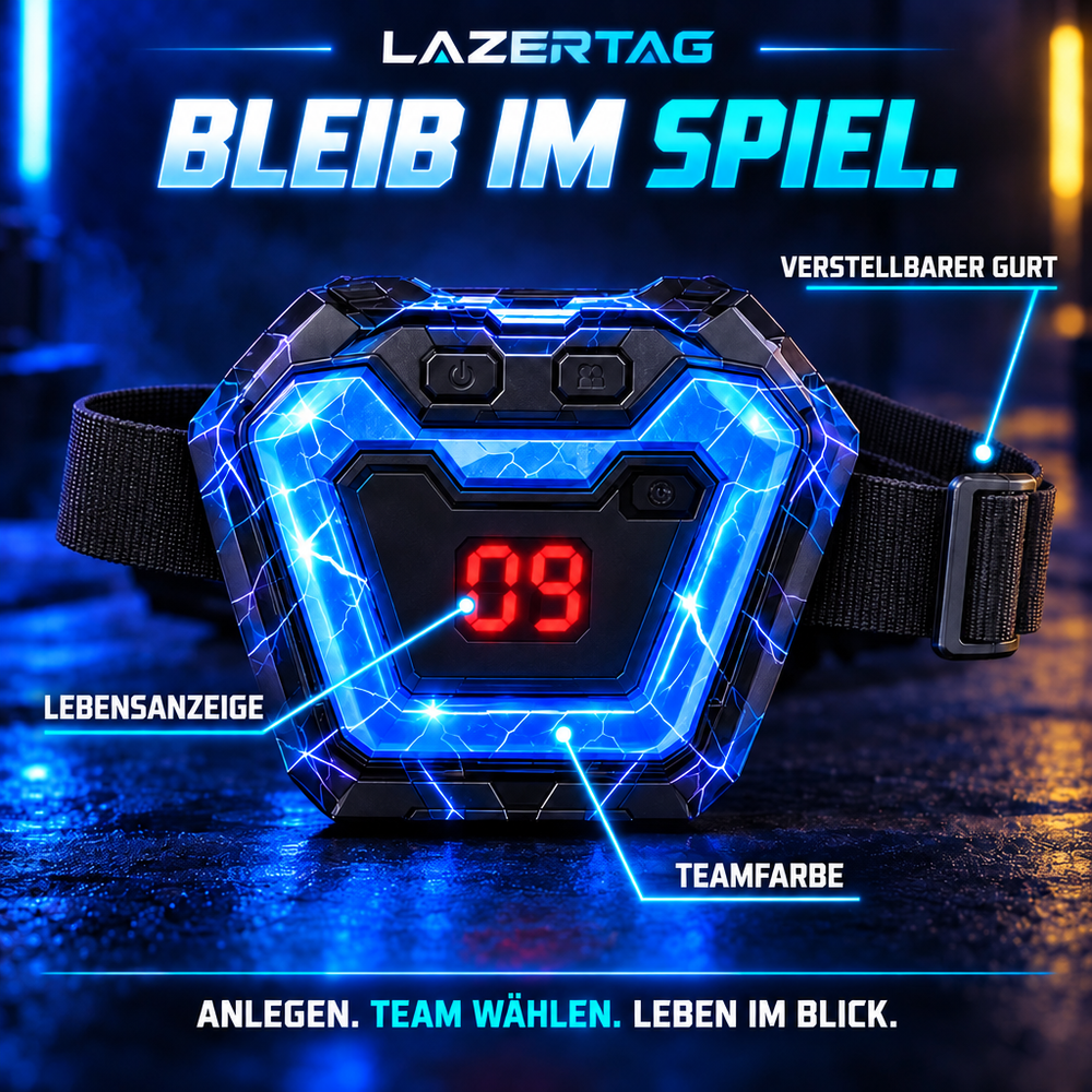 LAZERTAG Neon™ Laser Tag Battle Set