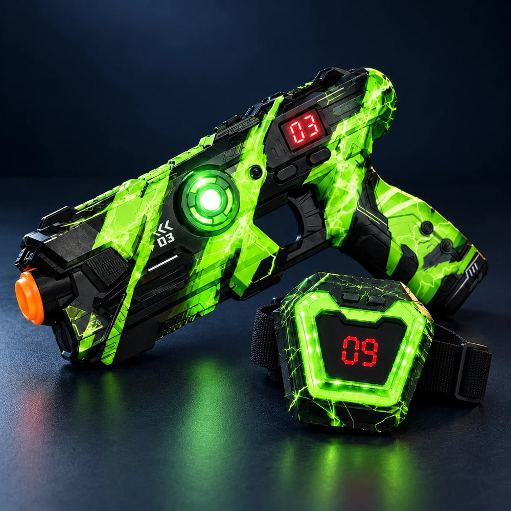 LAZERTAG Neon™ Laser Tag Battle Set