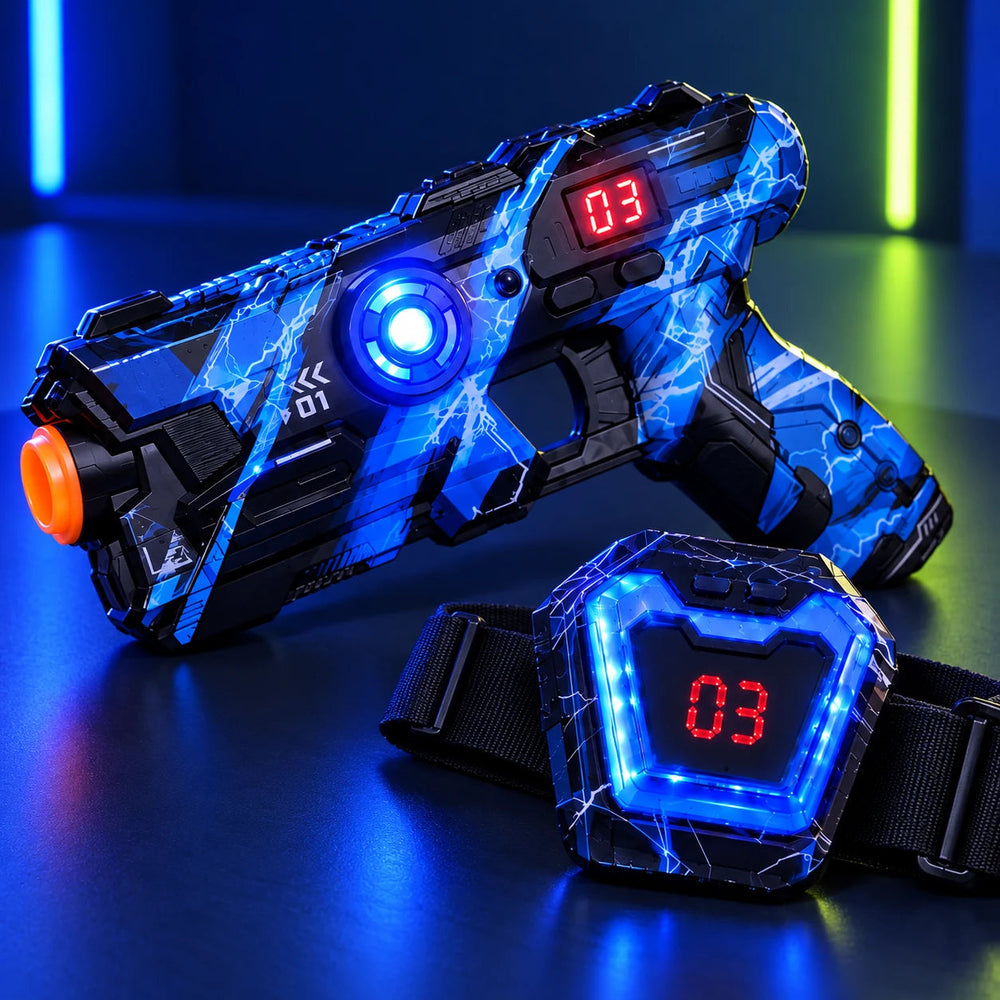 LAZERTAG Neon™ Laser Tag Battle Set